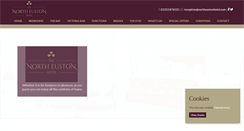 Desktop Screenshot of northeustonhotel.com
