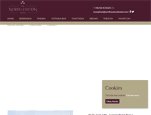 Tablet Screenshot of northeustonhotel.com